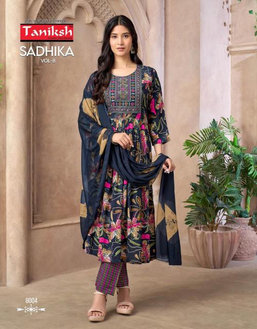 Taniksh sadhika vol 8 wholesale kurtis price